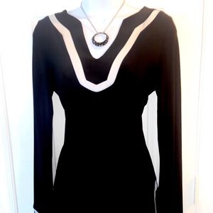 White House Black Market Tunic & necklace